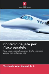 Controlo de jato por fluxo paralelo