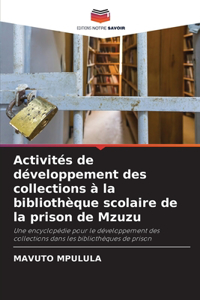 Activités de développement des collections à la bibliothèque scolaire de la prison de Mzuzu