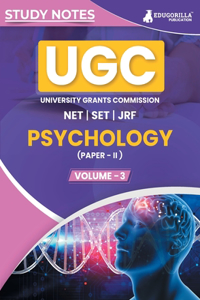 UGC NET Paper II Psychology (Vol 3) Topic-wise Notes (English Edition) A Complete Preparation Study Notes with Solved MCQs