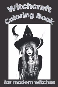 Witchcraft Coloring Book for modern witches