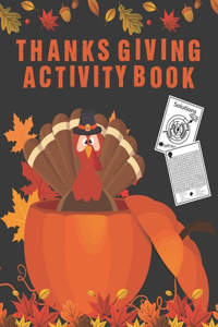 Thanksgiving Activity Book