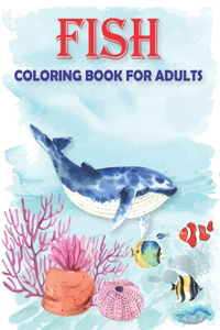 Fish Coloring Book For Adults