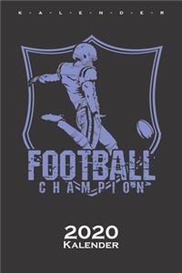 Football Champion Kalender 2020