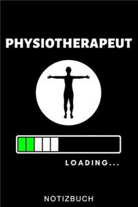 Physiotherapeut Loading... Notizbuch