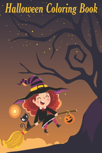 Halloween Coloring Book: Halloween coloring books for kids ages 3-4-5-6-7-8-9-10. Halloween gifts for Son, Daughter. Kids Halloween craft. Halloween crafts for kids. (Hallow
