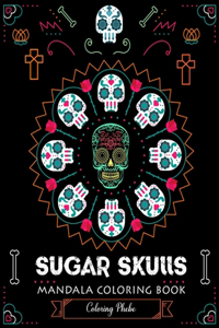 Sugar Skulls Mandala Coloring Book