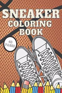 Sneaker Coloring Book