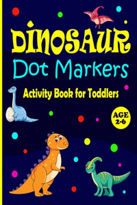 Dinosaur Dot Markers Activity Book for Toddlers Ages 2-6