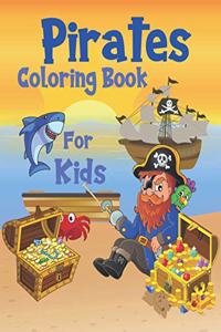 Pirates Coloring Book For Kids