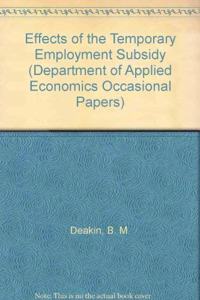 Effects of the Temporary Employment Subsidy