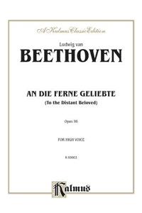 Beethoven An Die Ferne Gel.H-Voi