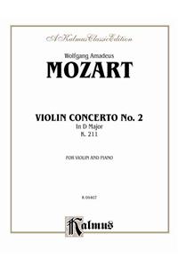 Violin Concerto No. 2, K. 211