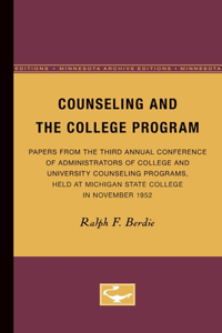 Counseling and the College Program