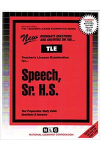 Speech, Sr. H.S.