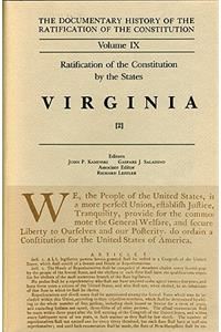 Documentary History of the Ratification of the Constitution, Volume 9