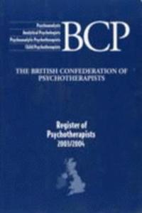 BCP REGISTER OF PSYCHOTHERAPISTS 2003/04