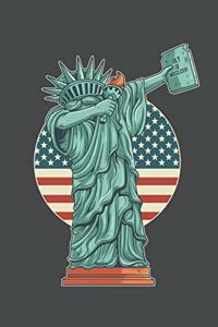Dabbing Statue of Liberty