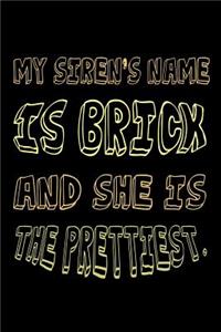 My siren's name is brick and she is the prettiest