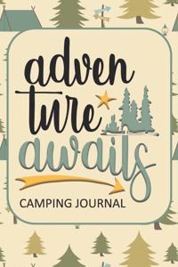 Adventure Awaits Camping Journal