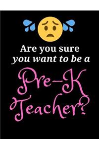 Are you sure you want to be a Pre-k Teacher?