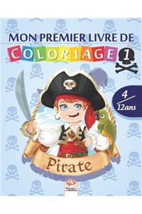 Mon premier livre de coloriage - Pirate 1