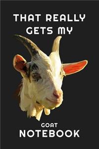 That Really Get's My Goat Notebook