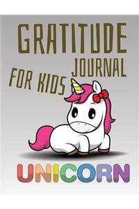 Gratitude Journal for Kids Unicorn