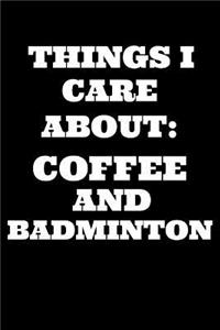 Things I Care about