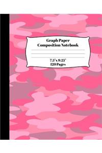 Graph Paper Composition Notebook