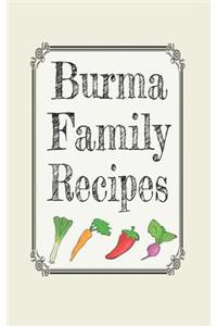 Burma family recipes