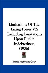 Limitations Of The Taxing Power V2
