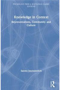 Knowledge in Context