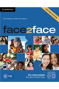 Face2face Pre-Intermediate Student's Book with DVD-ROM and Online Workbook Pack