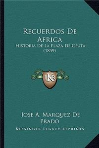 Recuerdos De Africa