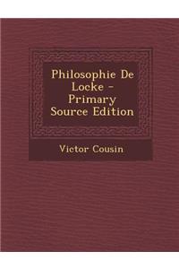 Philosophie de Locke