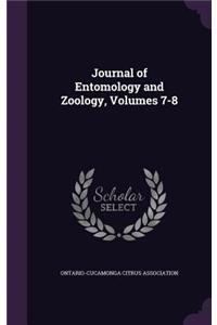 Journal of Entomology and Zoology, Volumes 7-8