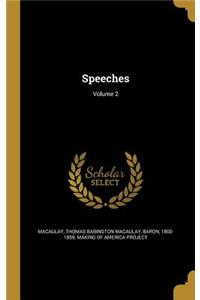 Speeches; Volume 2