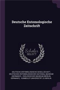 Deutsche Entomologische Zeitschrift