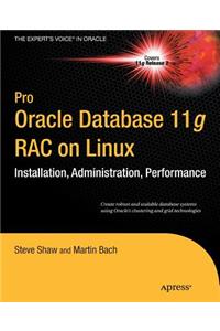 Pro Oracle Database 11g Rac on Linux