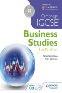 Cambridge Igcse Business Studies 4th Edition