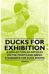 Ducks for Exhibition - A Collection of Articles on the Points and Breed Standards for Duck Shows