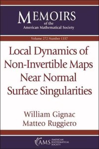 Local Dynamics of Non-Invertible Maps Near Normal Surface Singularities