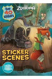 Disney Zootopia Sticker Scenes: Over 40 Stickers