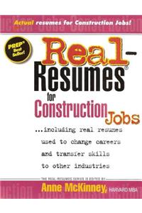 Real Resumes for Construction Jobs