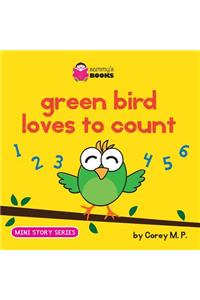 Green Bird Loves to Count