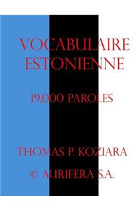 Vocabulaire Estonienne