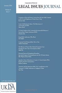 Legal Issues Journal 4(1)