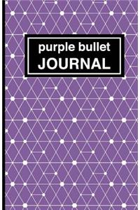 Purple Patterned Bullet Journal