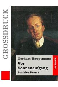 Vor Sonnenaufgang (Großdruck)