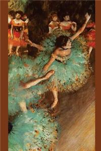 ''The Green Dancer'' by Edgar Degas - 1879